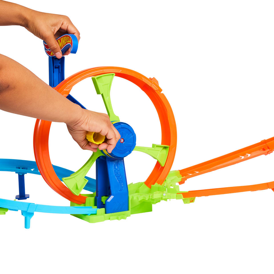 Hot Wheels Rapid Launch & Loop racebaan