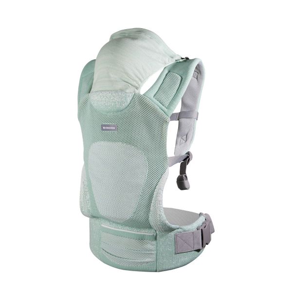 Kikkaboo Porta-bebés em Malha com Capuz e Mosca, Cor Mint
