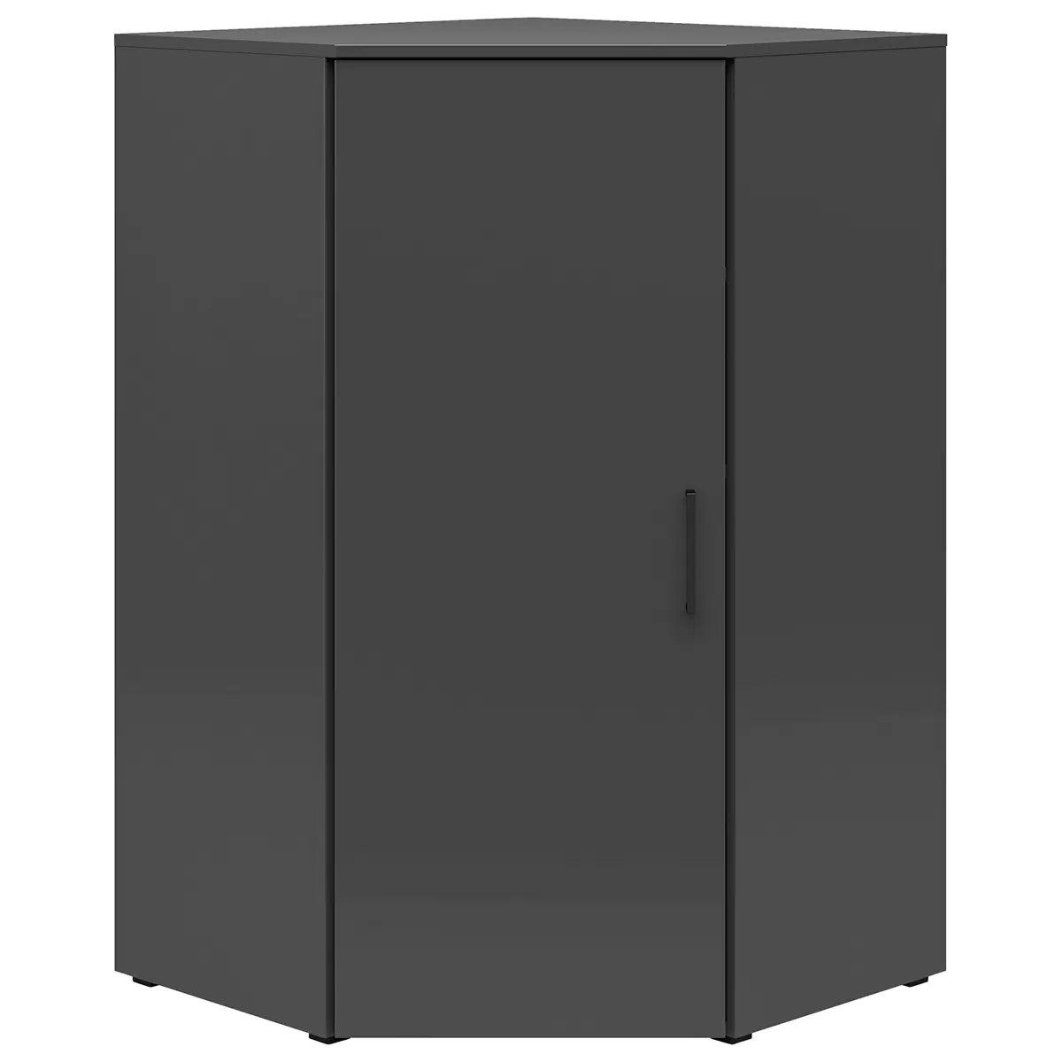 Eckschrank 1T Cabinet Anthrazit