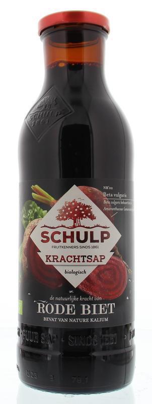 Schulp Rode bietensap puur biologisch 750ml