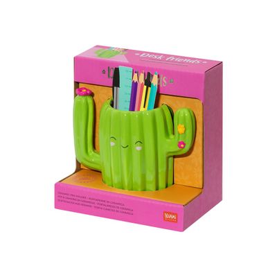 Legami - Pot à crayons céramique - cactus