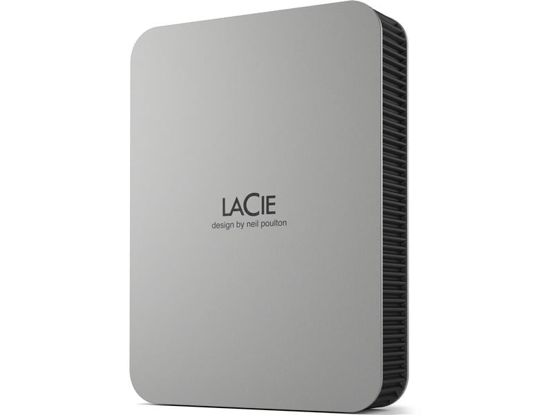 LaCie Externe Festplatte Mobile Drive (2022) 4 TB Externe tragbare Festplatte mit 4 TB Speicherkapazität