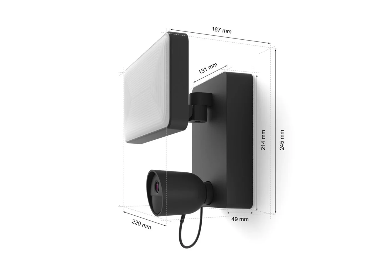 Philips Hue - 2x Secure Flodlys med Kamera EU - Bundle
