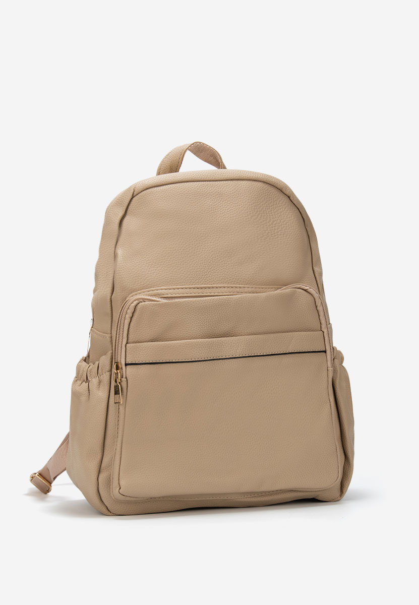 Sac à dos pour femme beige Zimia