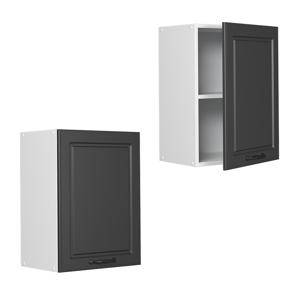 Vicco Hängeschrank Küchenschrank Küchenzeile R-Line Landhaus 45 cm Weiß Anthrazit Tür Fächer
