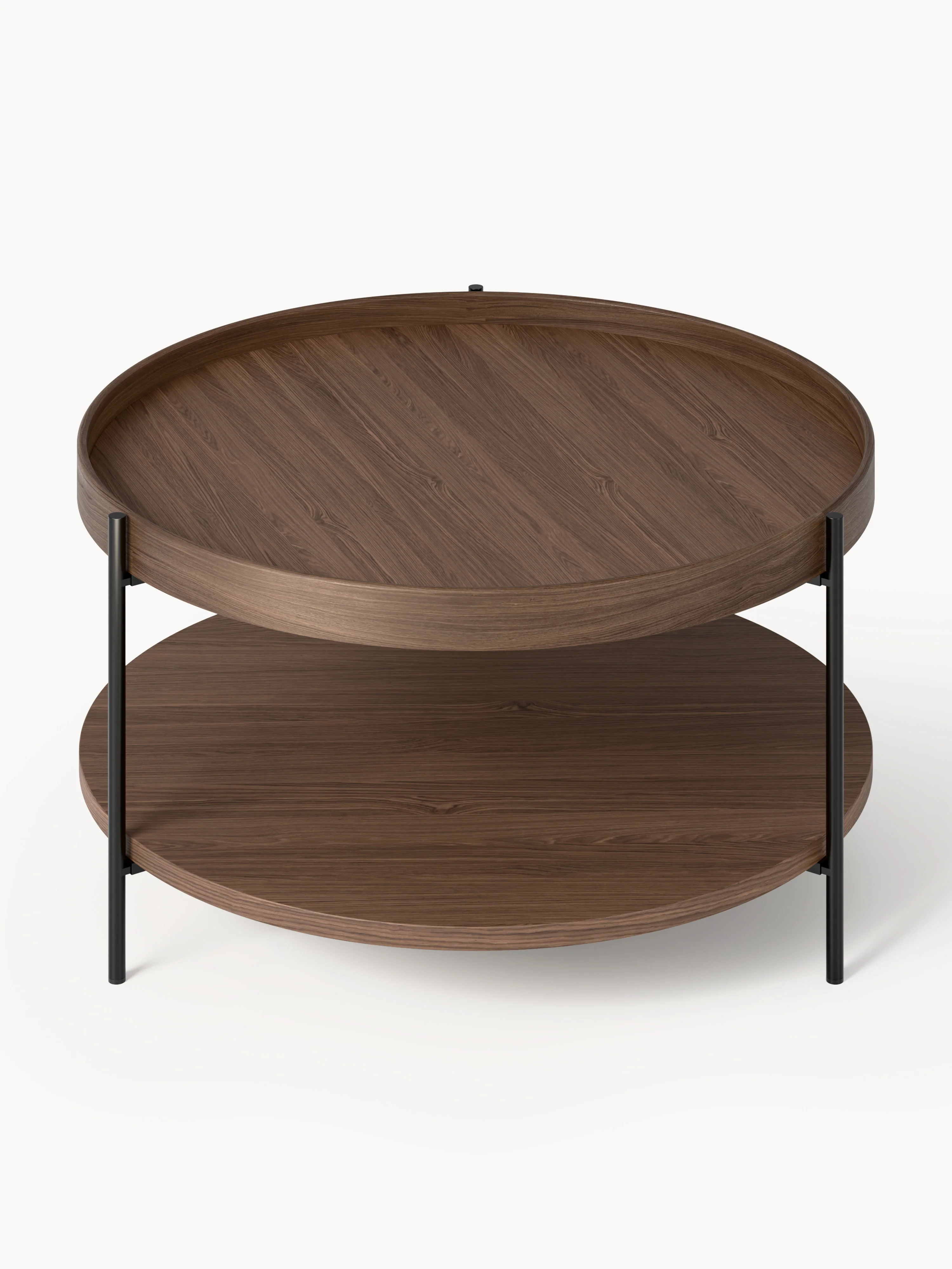Ronde houten salontafel Renee