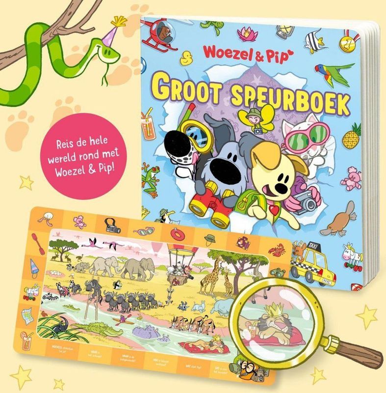 Woezel & Pip - Groot speurboek
