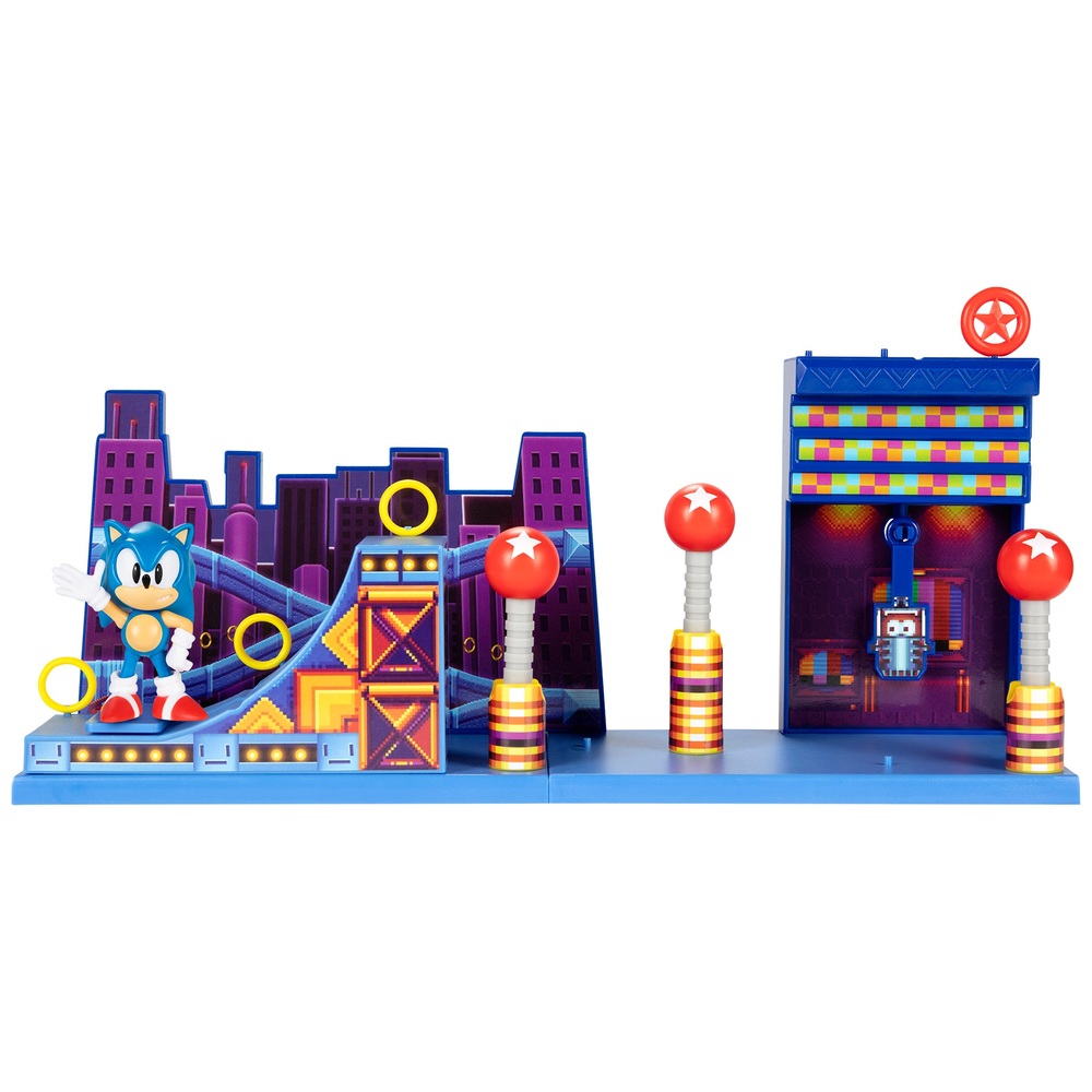 Sonic The Hedgehog 6,35 cm Studiopolis Zone Spielset