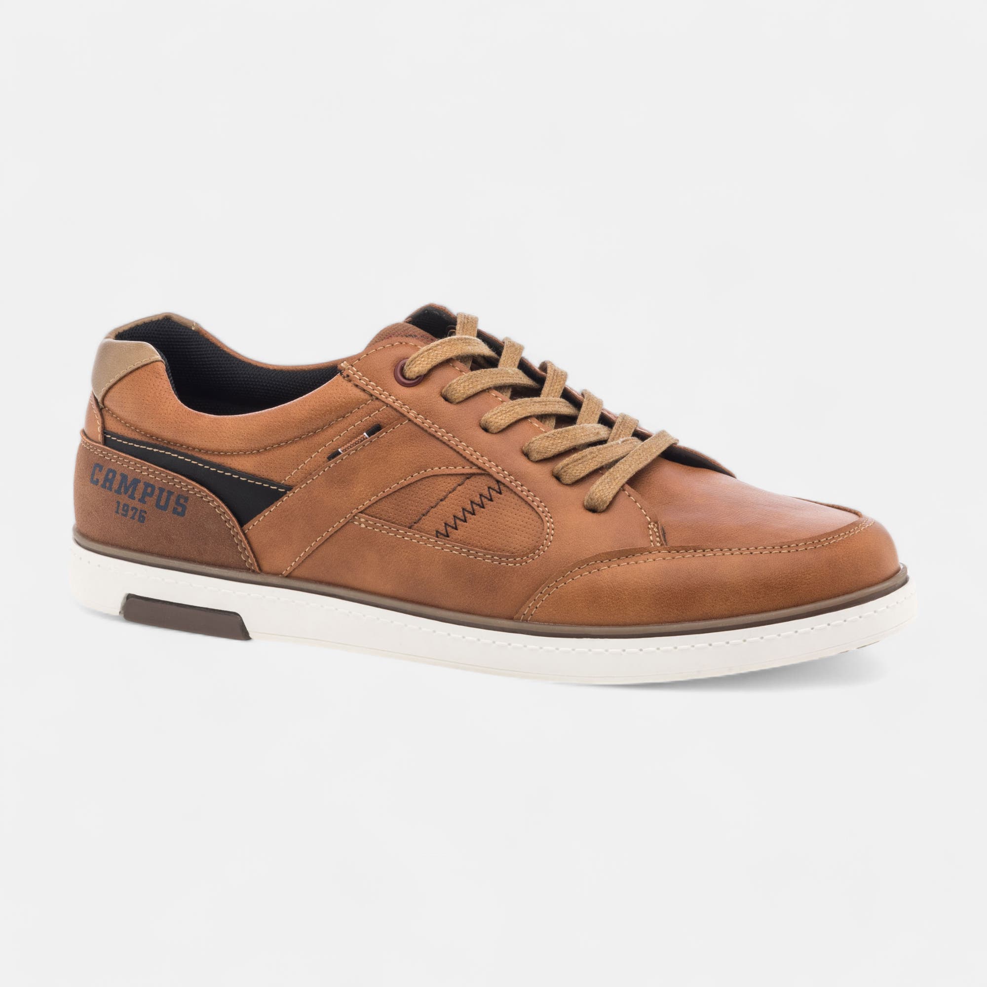 Baskets basses Homme cognac