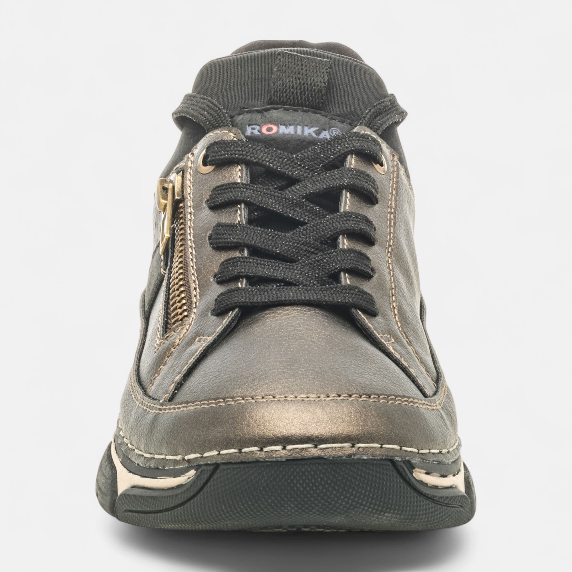 Baskets basses Femme bronze