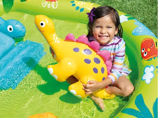 Aire de jeux gonflable Petit Dino - Intex