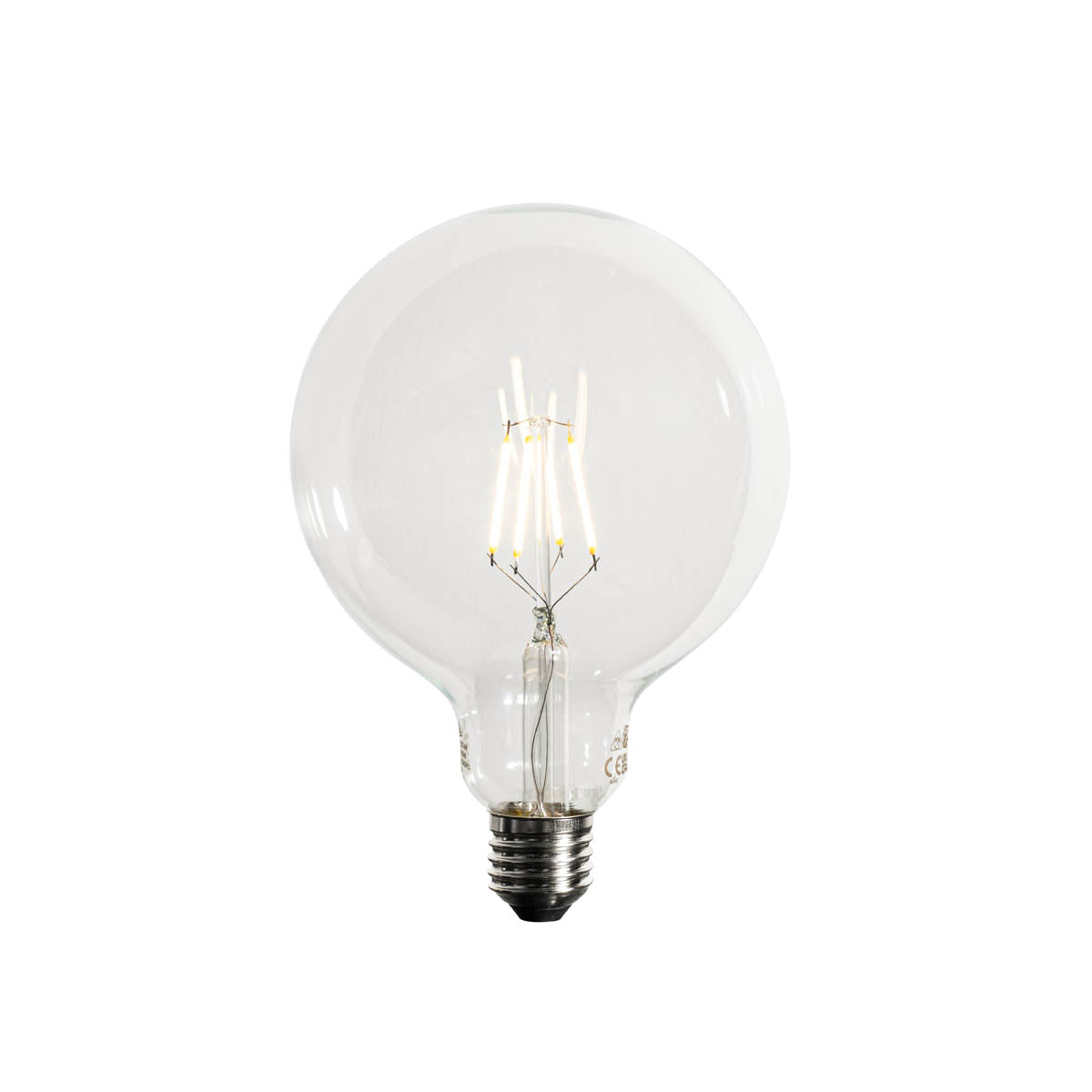 LUEDD E27 dimbare LED lamp G125 5W 450 lm 3000K
