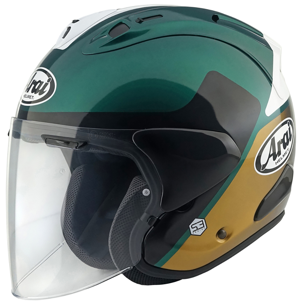 Arai - Casque SZ-R Vas Evo Legante Vert / Or / Blanc