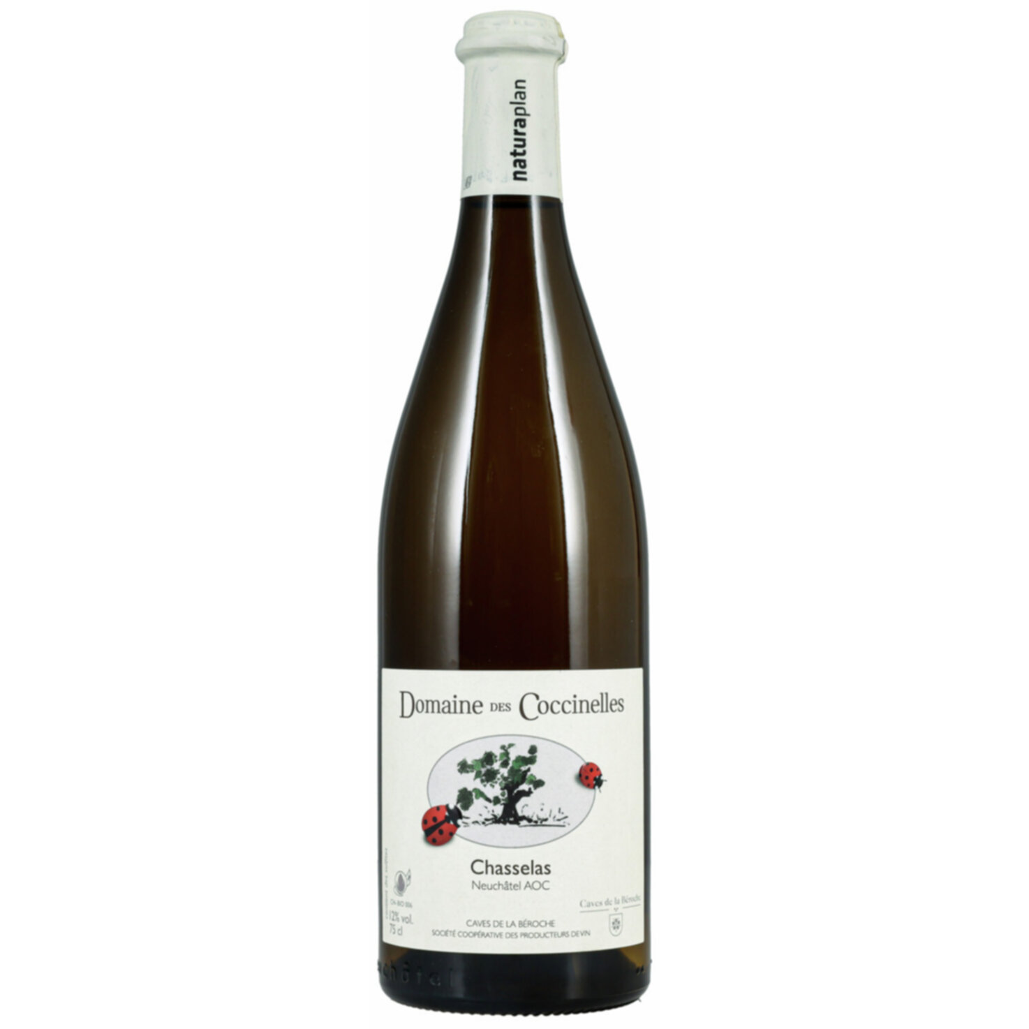 Naturaplan Bio Neuchâtel AOC Domaine des Coccinelles -75cl
