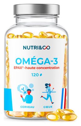 OMEGA 3 - PERFORMANCE ET SANTE CARDIOVASCULAIRE  - 120 GELULES