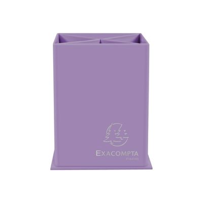 Exacompta Aquarel - Pot à crayons carré - disponible dans différentes couleurs pastels