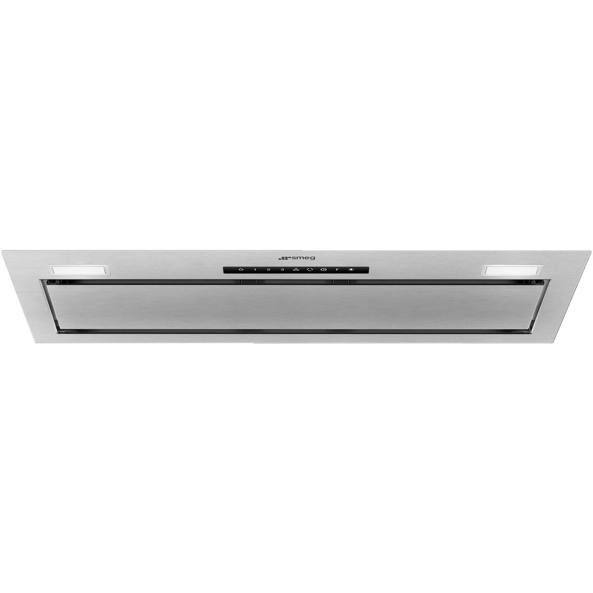 KSG8P4X integrert ventilator 80 cm, rustfritt stål