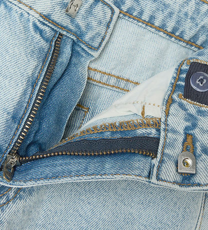 Name It Shorts - Noos - NkfBella - Light Blue Bleched Denim