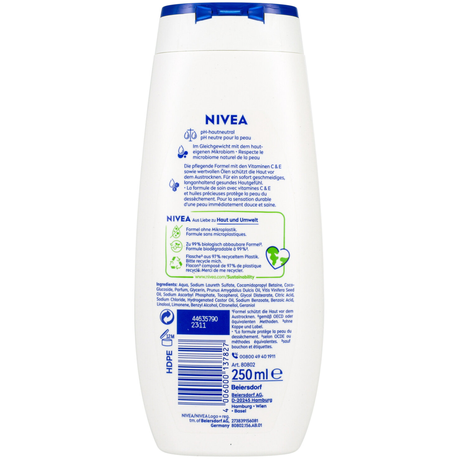 Nivea Pflegedusche Creme Soft