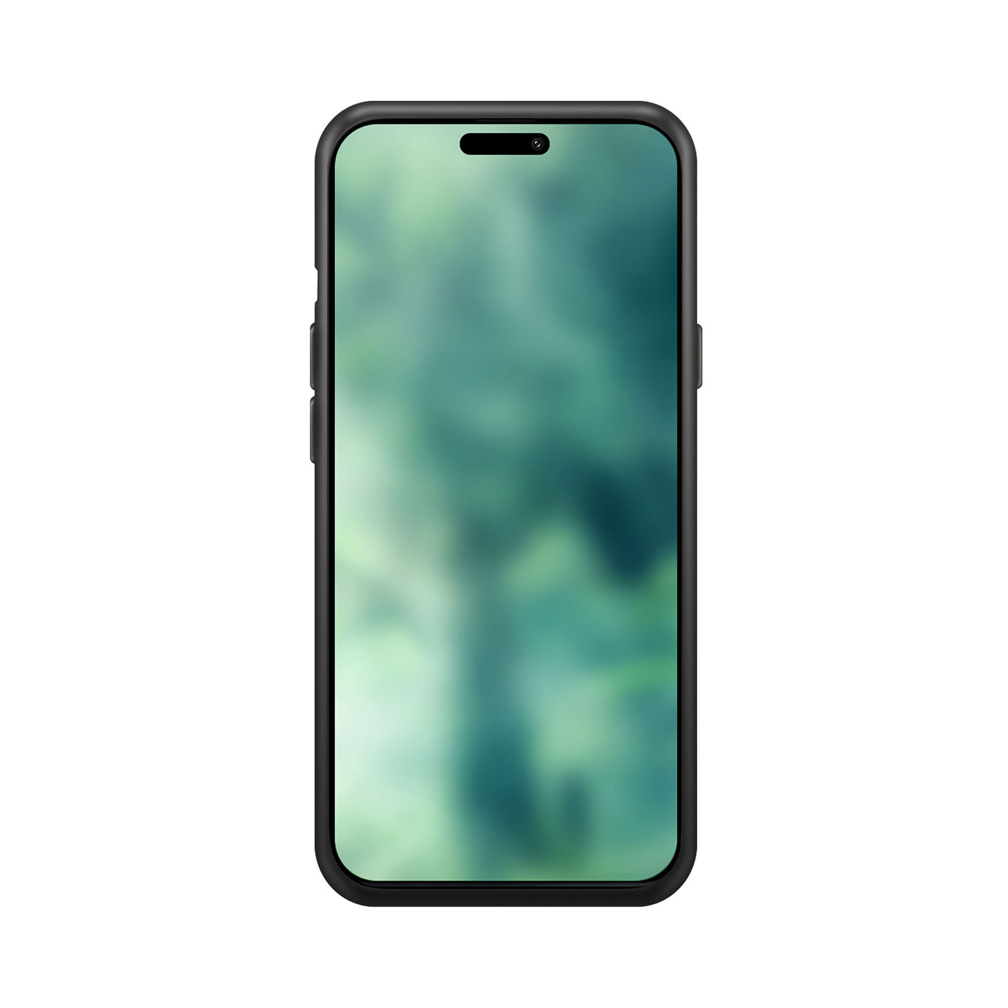 iPhone 15 Antibakterielle MagSafe Silikon Case Hülle (54470) - Schwarz
