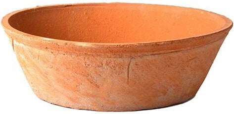 Esschert Design plantenschaal Kirsty terracotta D 25,3 H 8,6 cm