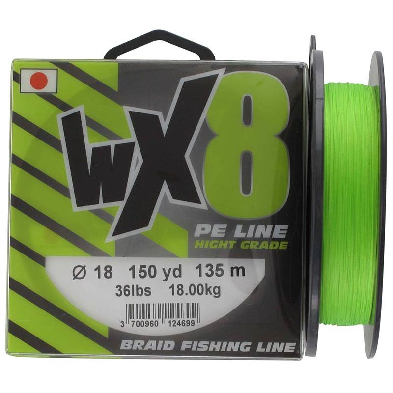 Tresse Powerline Wx8 Chatreuse - 270M