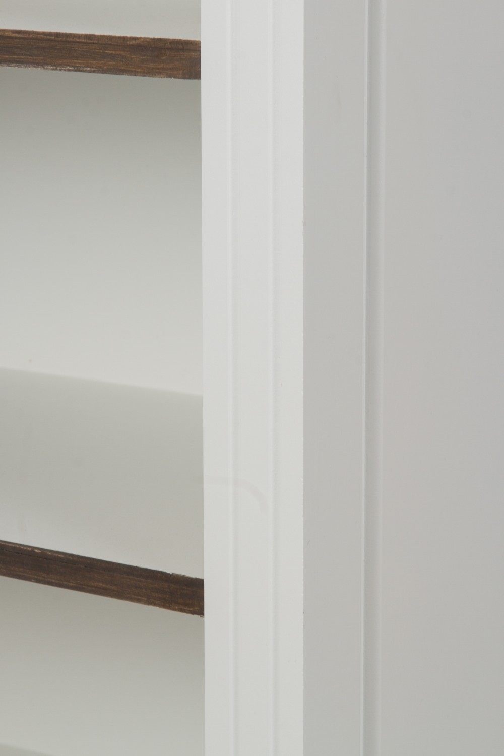 Bücherregal RITA - weiß-natur - 3 Schubladen