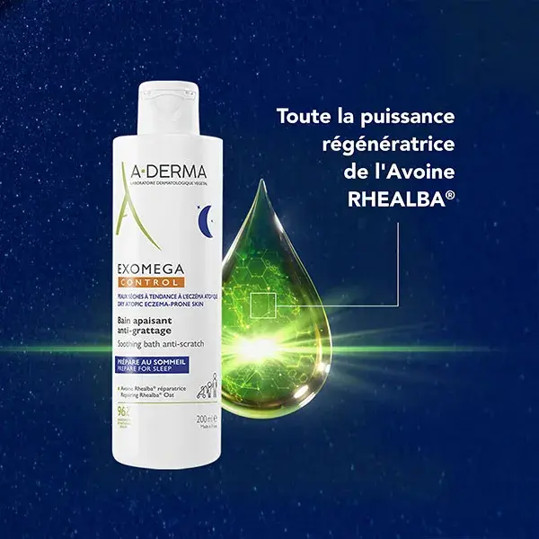 A-Derma Exomega Control Sabonete Suavizante Anti-arranhões 250ml