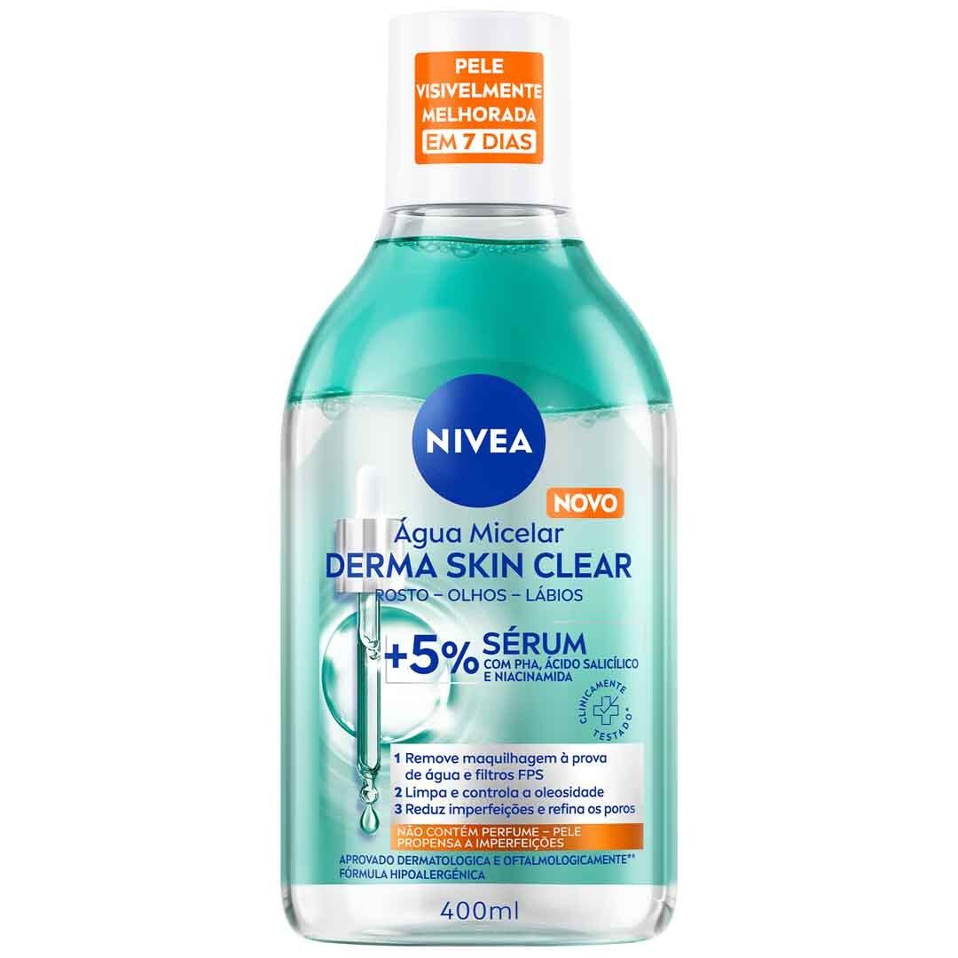 NIVEA  Derma Skin Clear Água Micelar - 400ml
