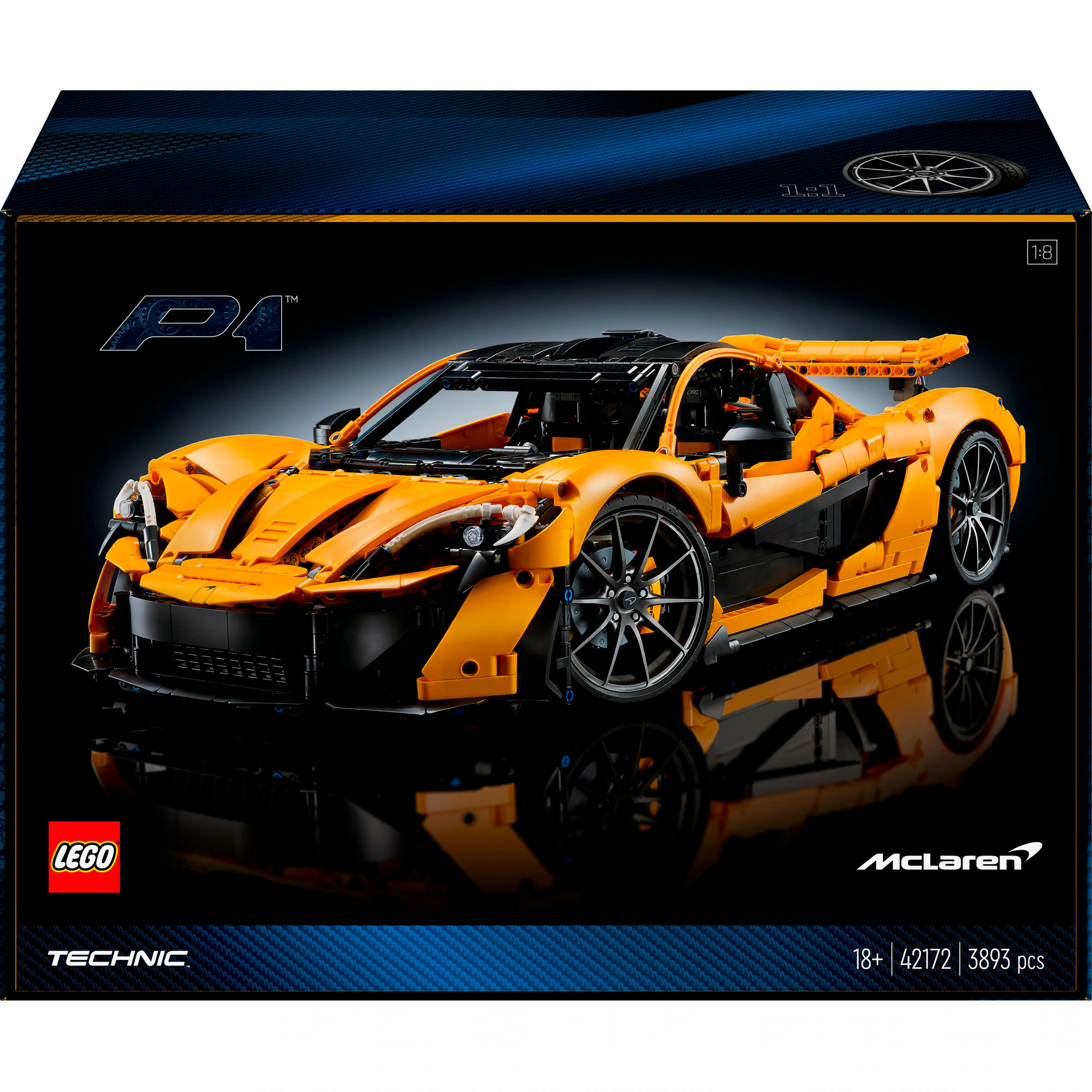 LEGO Konstruktionsspielzeug Technic McLaren P1