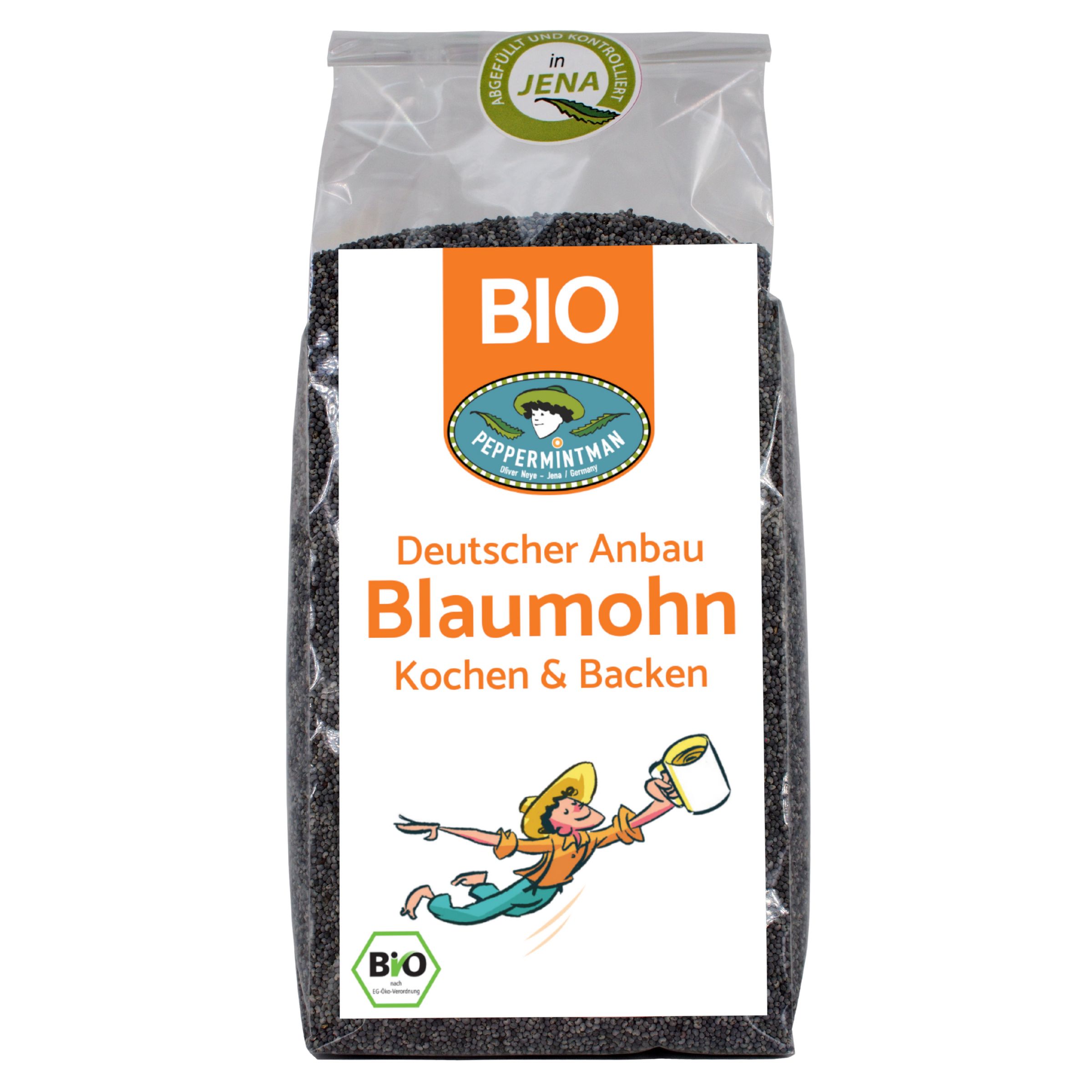 PEPPERMINTMAN Deutscher Mohn, Bio