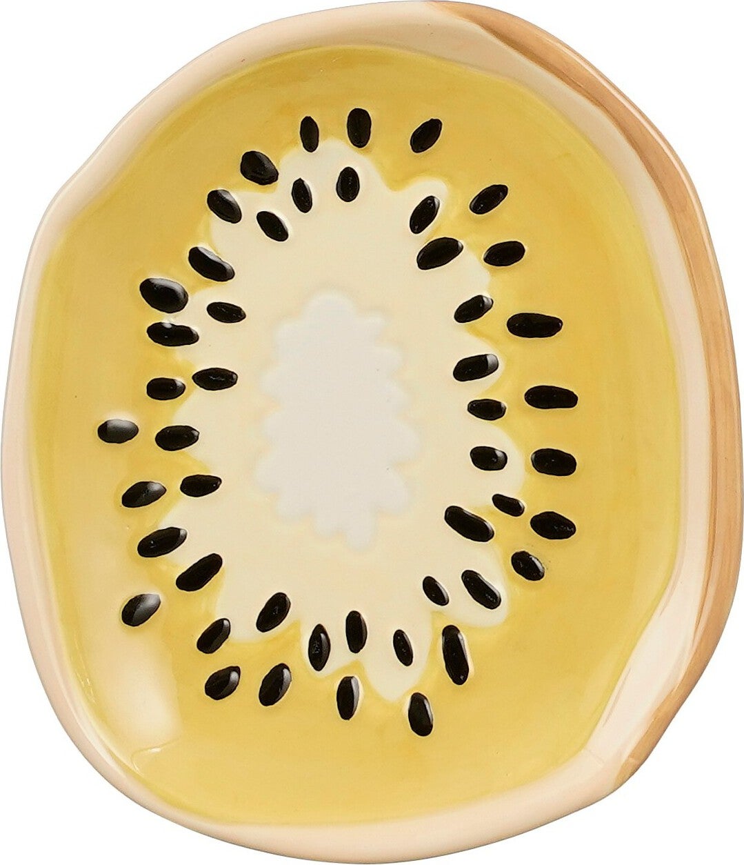 Mica Decorations bord Exotica groen 15 x 12,5 x 2 cm
