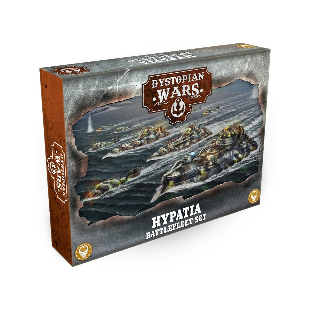 Dystopian Wars: Hypatia Battlefleet Set