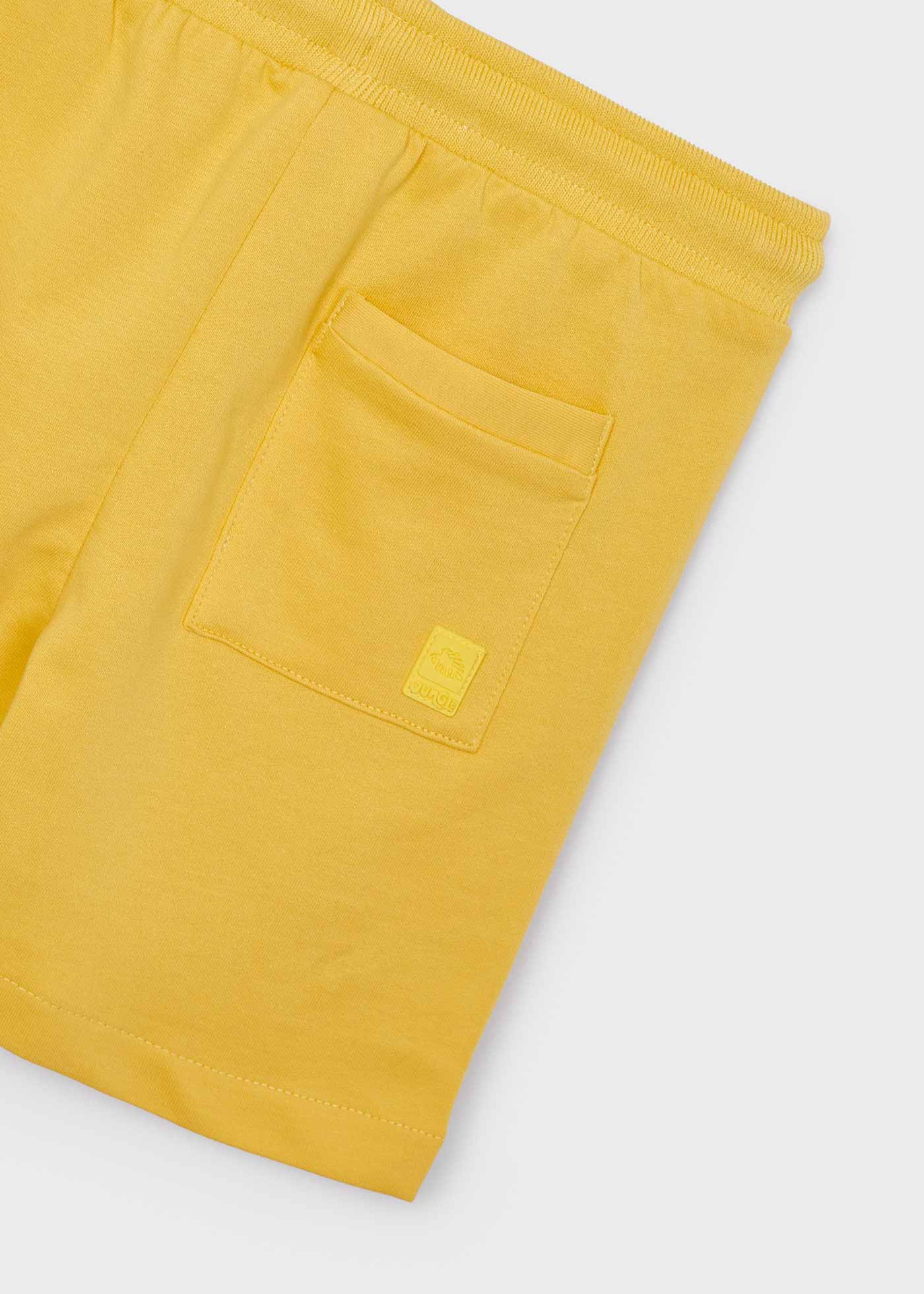 Conjunto esportivo de algodão de duas peças para meninos