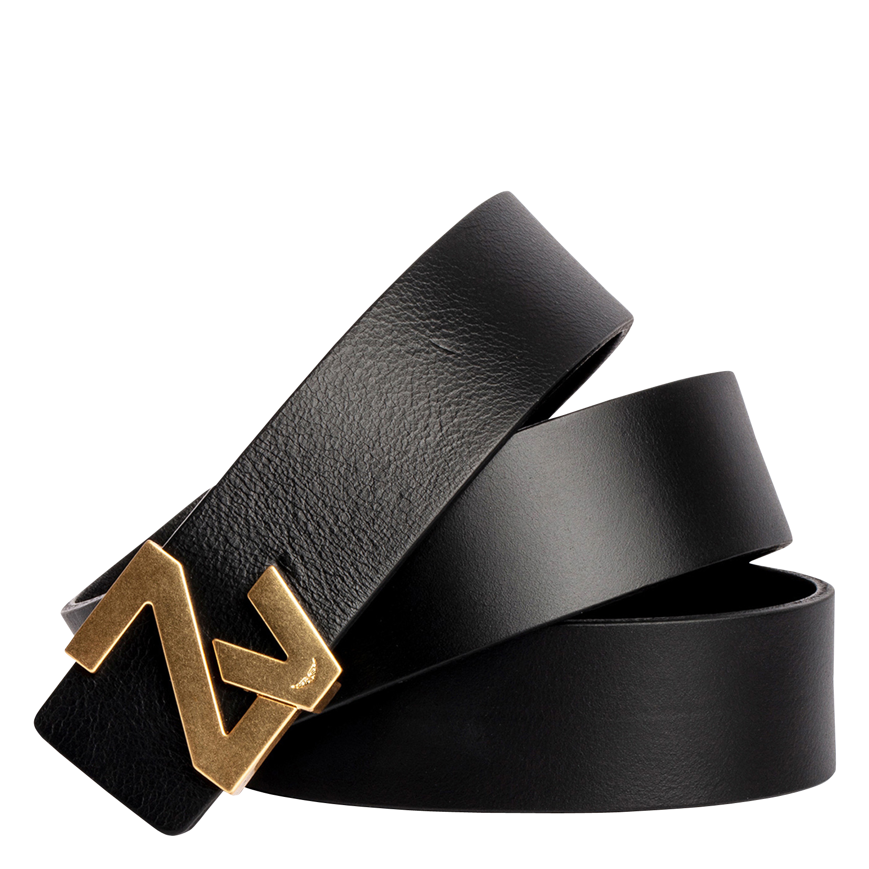 Ceinture en cuir | Noir