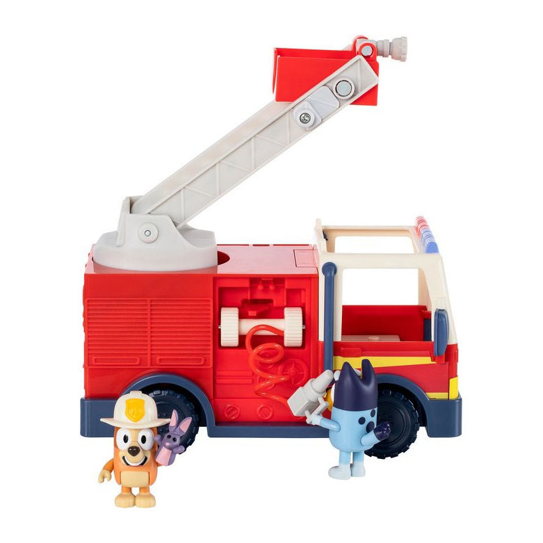 Bluey's Brandweerwagen met 2 Speelfiguren