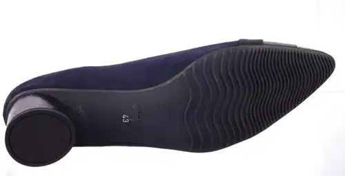 51168 BRUNATE BLAUW - maat 44.5 pump blauw - maat 44.5 Calandschoen