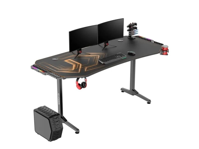 Biurko Ultradesk Frag Złote 160 cmx75 cm