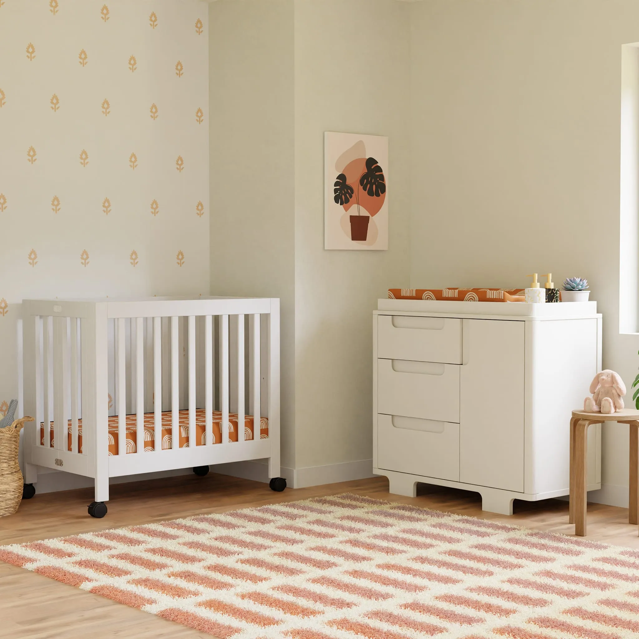 Babyletto Meuble à Langer 3-Tiroirs Yuzu - Blanc