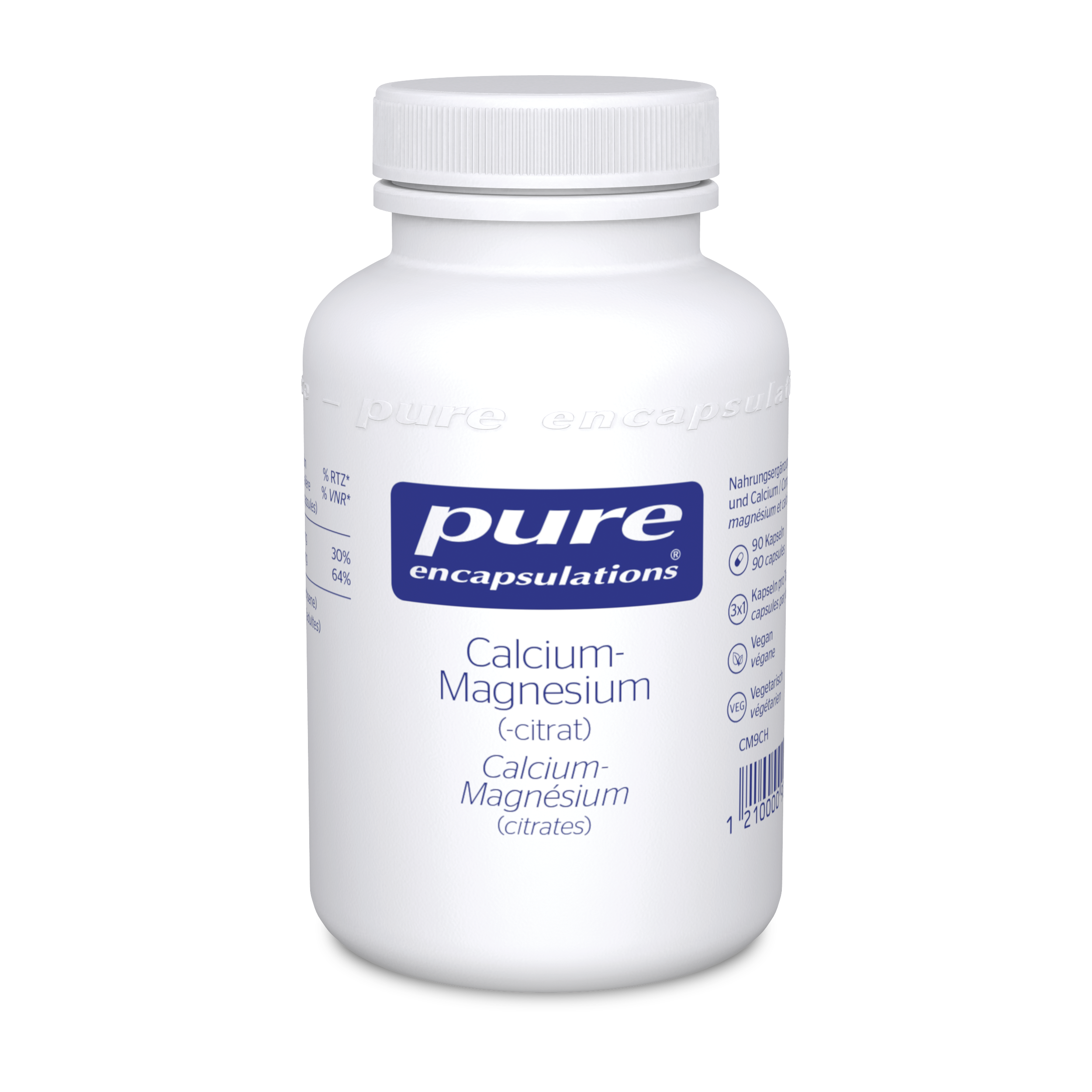PURE Calcium-Magnesium Kaps Ds 90 Stk