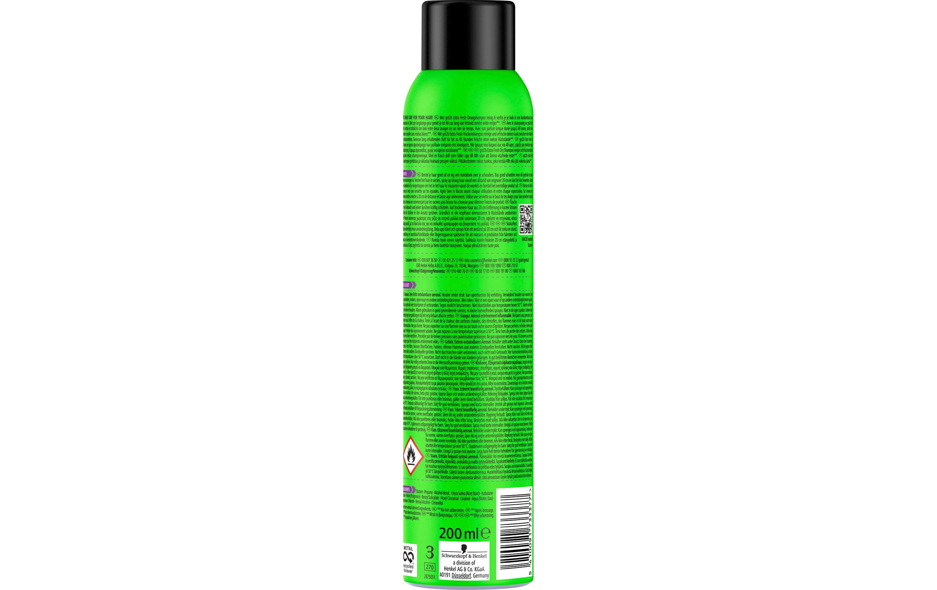 Trockenshampoo Refresh extra fresh 200 mlTrockenshampoo erfrischt den Style im Nu