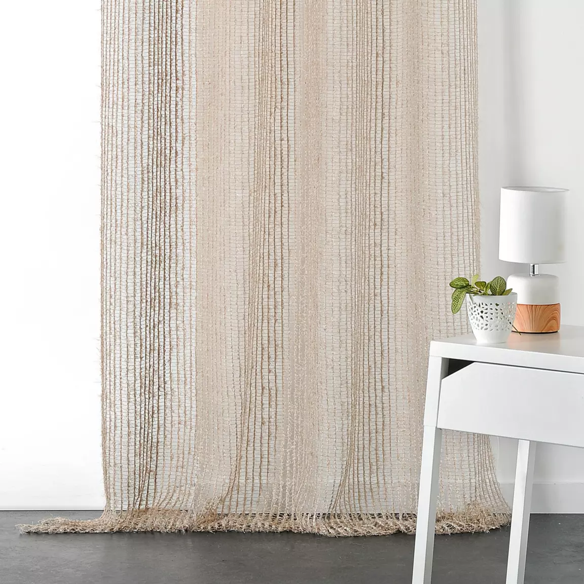 Voilage (140 x 260 cm) Kerguelen Beige