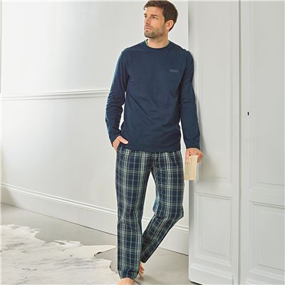 Pyjama homme motif carreaux - DODO HOMEWEAR