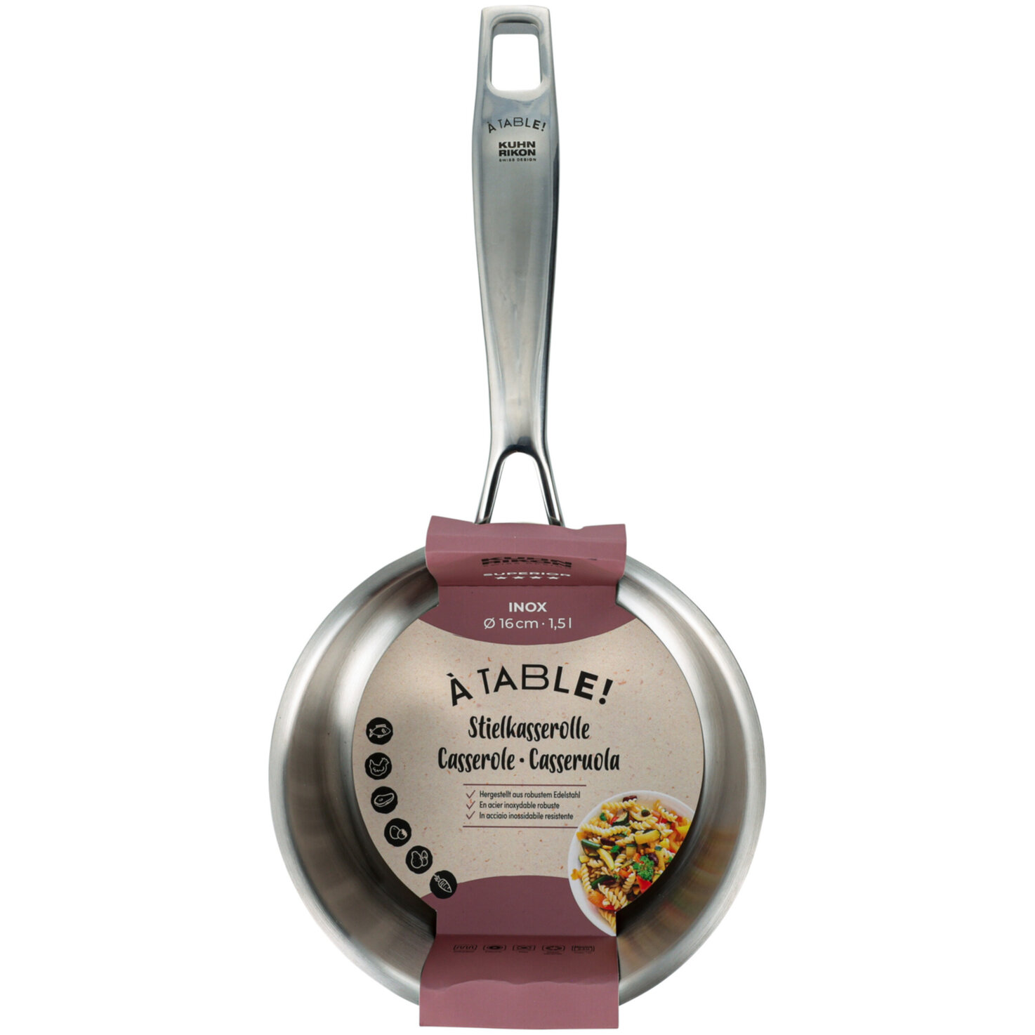 À Table! Superior Stielkasserolle 16cm 1.5L