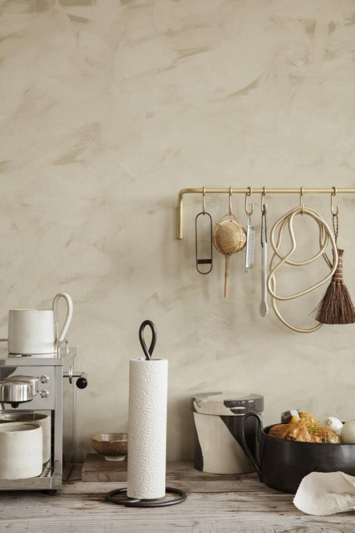 Ferm Living Flow centerpiece fruitschaal off-white speckle