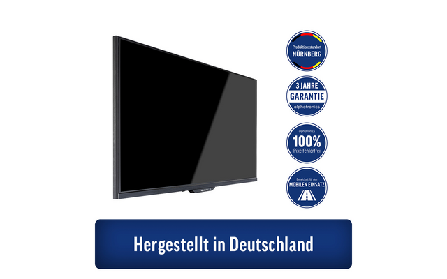 alphatronics Fernseher SL DW, 12V/24V Smart TV mit schlankem und fast rahmenlosem Design