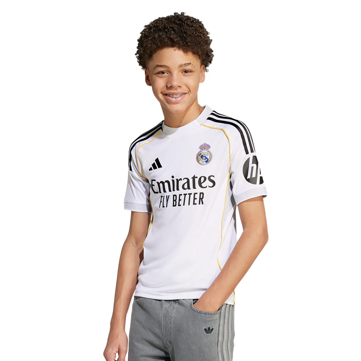 Camisola adidas Homenagem Modric Real Madrid Primeiro Equipamento 2025-2026 Criança