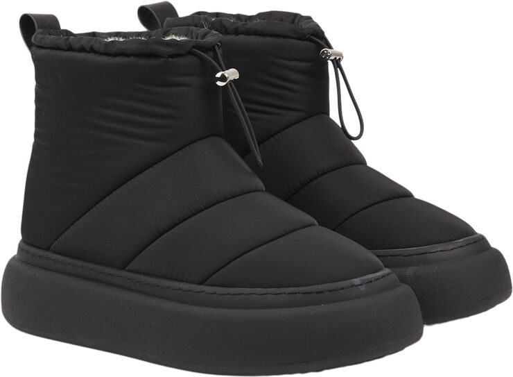 Lovelies NIMIS - NYLON BOOTS W/SHEARLING Black