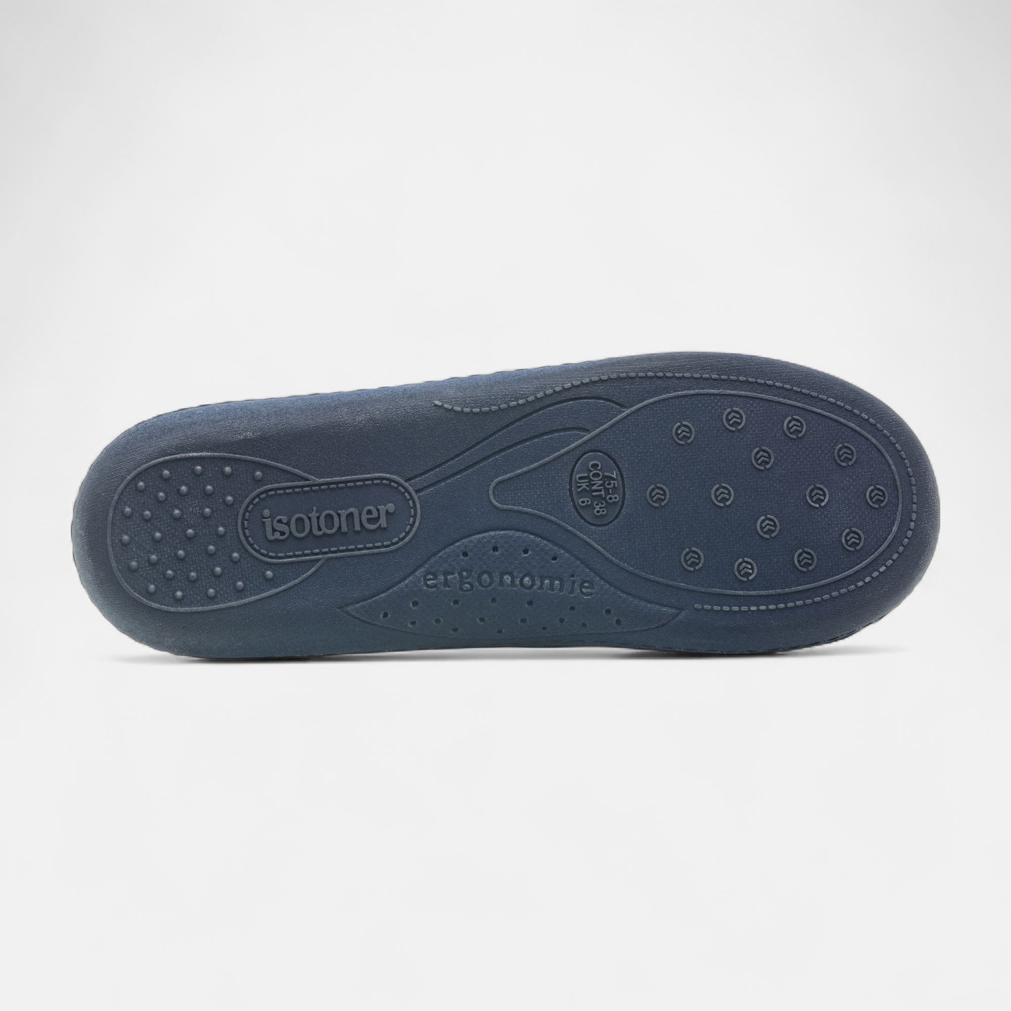 Pantoufles mules Femme bleu marine