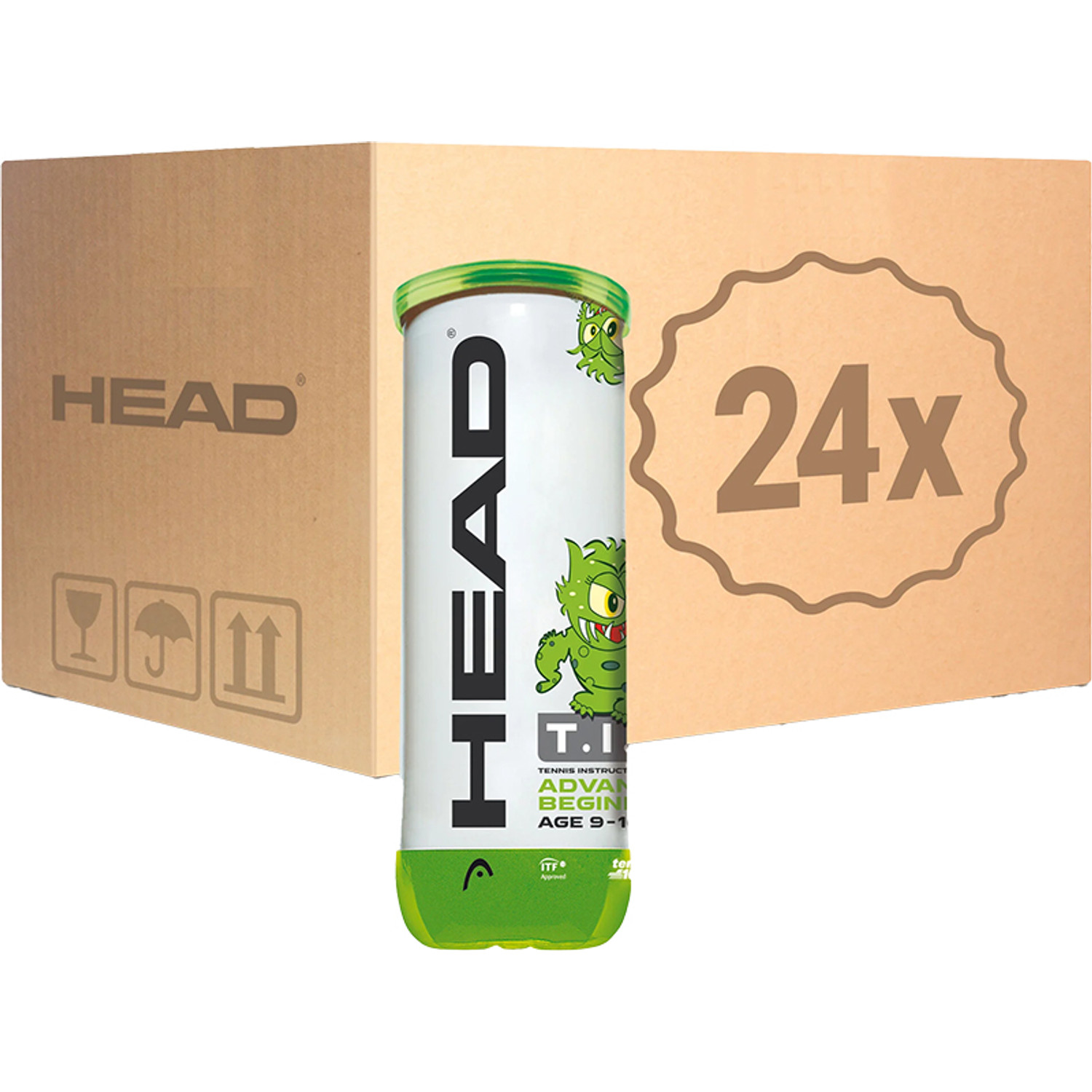 HEAD Tip Stage 1 Groen 24x3 St. (6 dozijn)